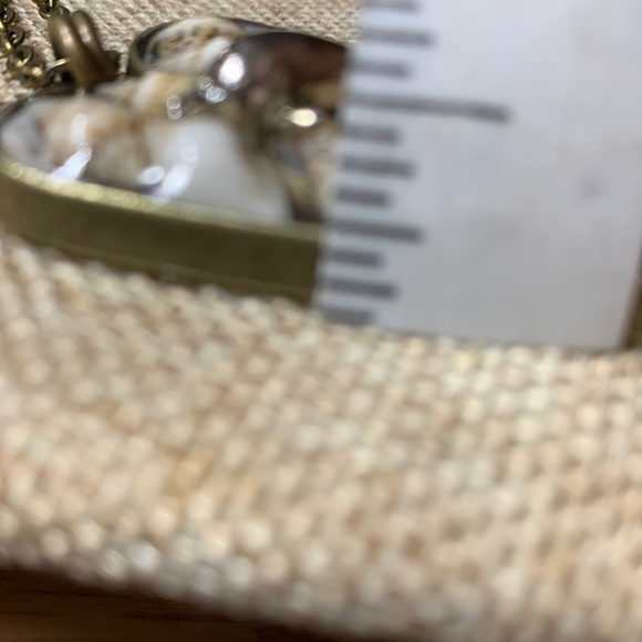 Dolphin Seashell 3D Layered Heart Necklace 24” New Handmade - Picture 7 of 7